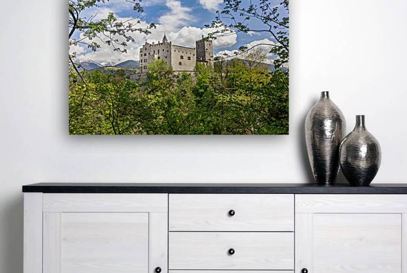 castle in brunico by Gualtiero Boffi