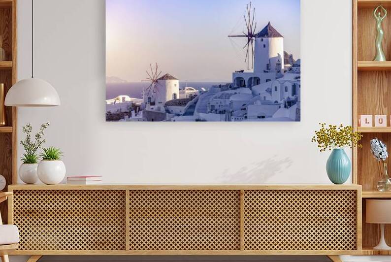oia santorini greece by Gualtiero Boffi