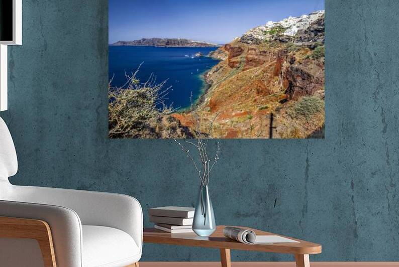 oia santorini greece by Gualtiero Boffi