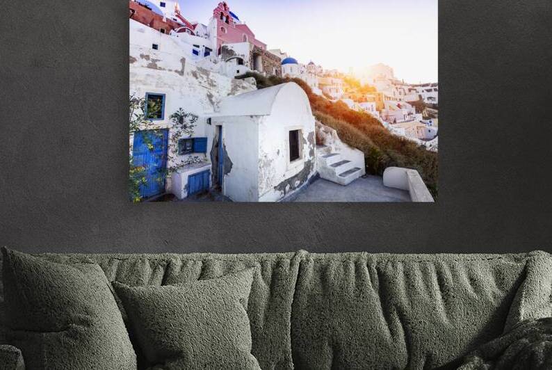 oia santorini greece by Gualtiero Boffi