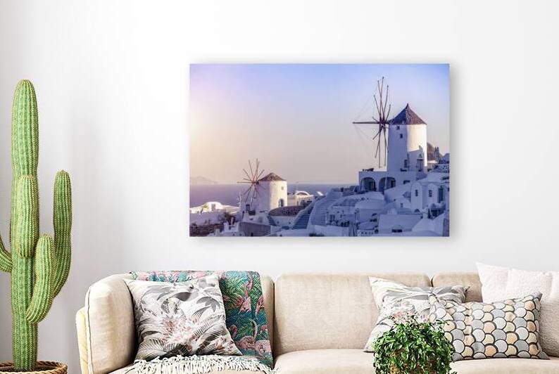 oia santorini greece by Gualtiero Boffi