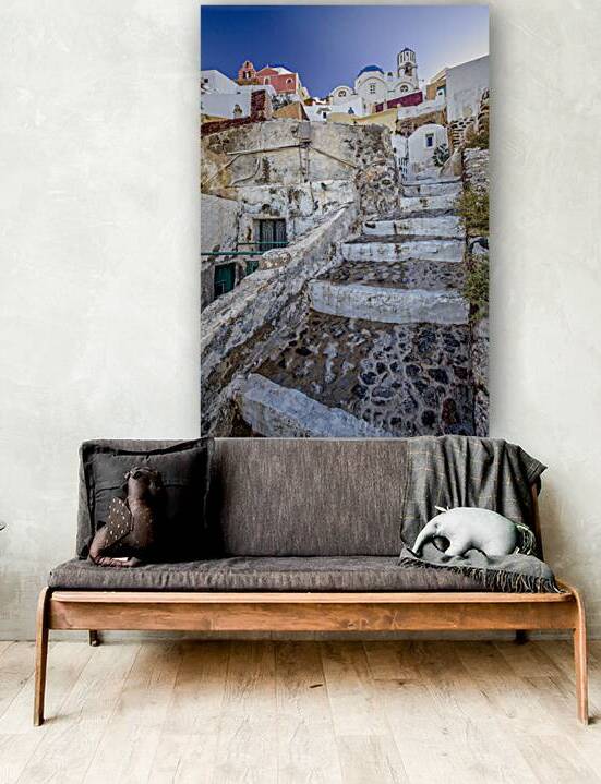 oia santorini greece by Gualtiero Boffi