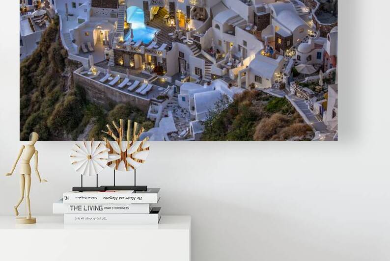 oia santorini greece by Gualtiero Boffi