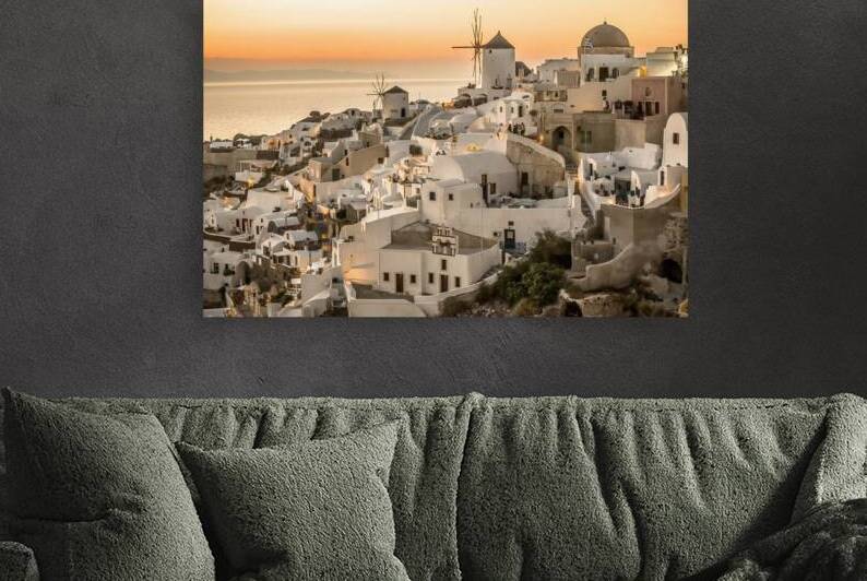 oia santorini greece by Gualtiero Boffi