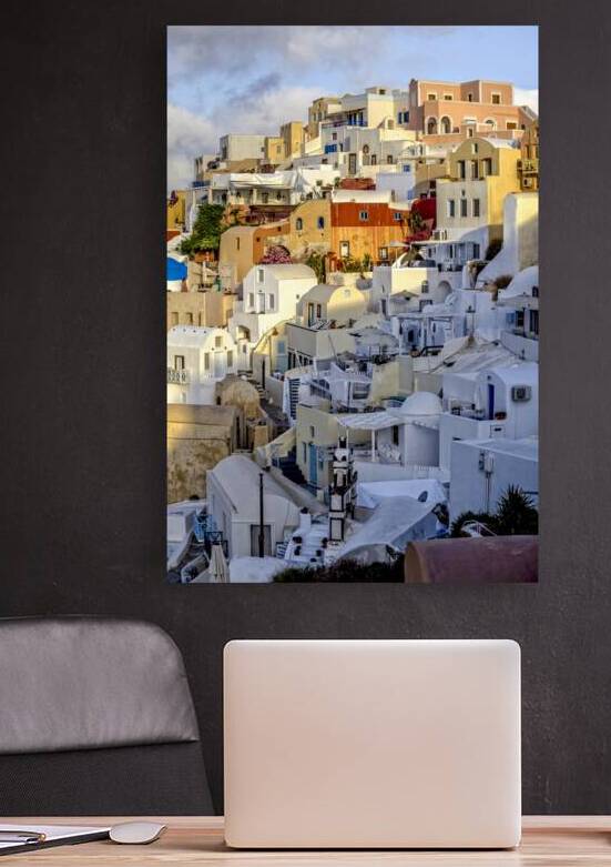 oia santorini greece by Gualtiero Boffi