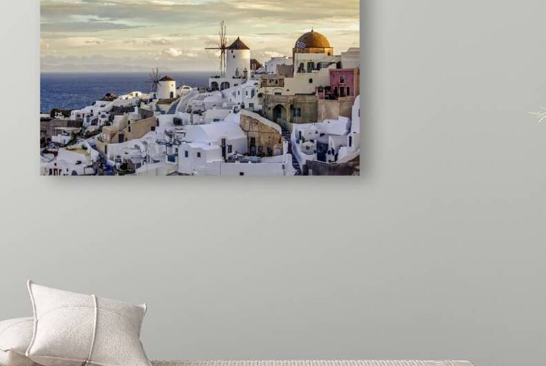 oia santorini greece by Gualtiero Boffi