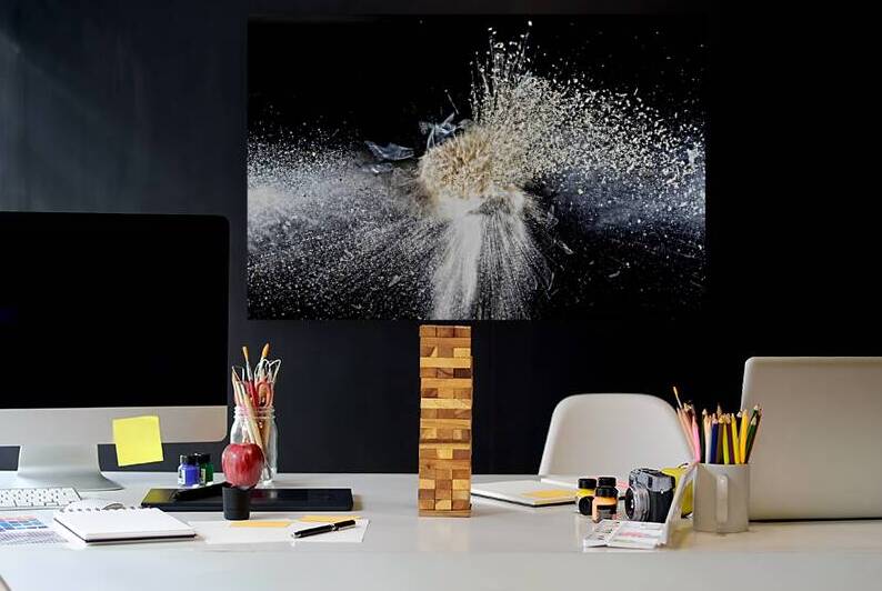 real explosion background by Gualtiero Boffi