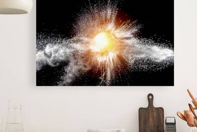 real explosion background by Gualtiero Boffi