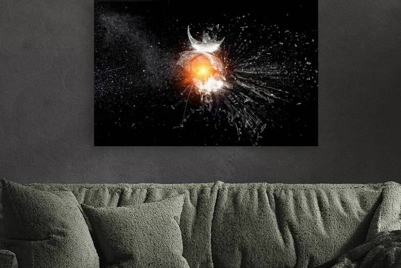 real explosion background by Gualtiero Boffi