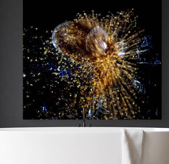 real explosion background by Gualtiero Boffi