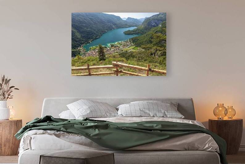 lake of molveno by Gualtiero Boffi