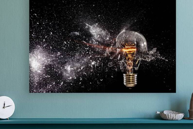 electric power explosion by Gualtiero Boffi
