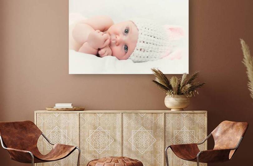 cute newborn portrait by Gualtiero Boffi