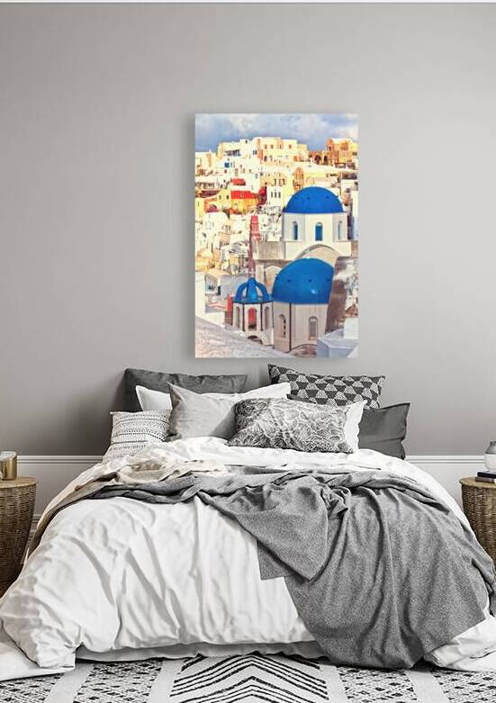 oia santorini by Gualtiero Boffi