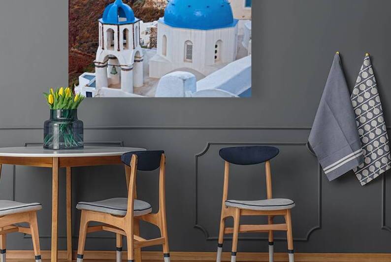 oia church by Gualtiero Boffi