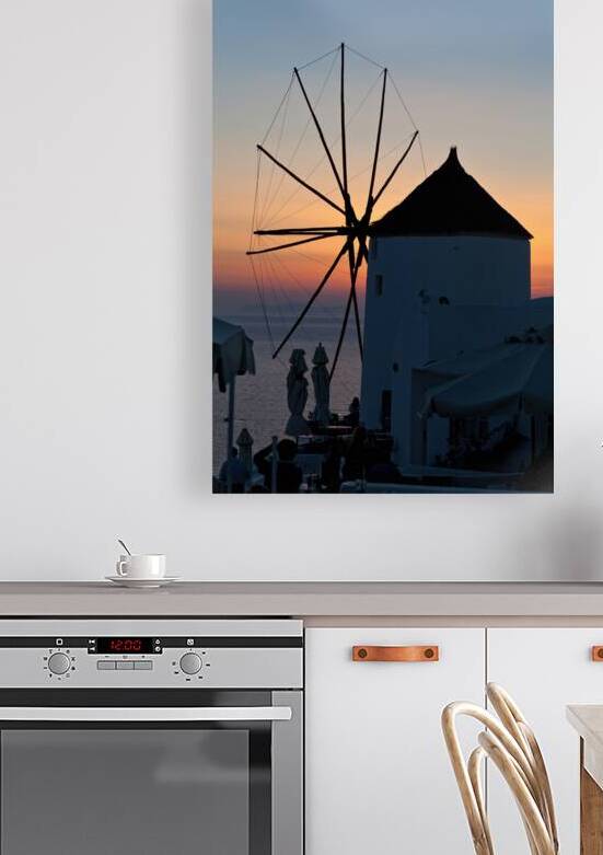 oia mill by Gualtiero Boffi