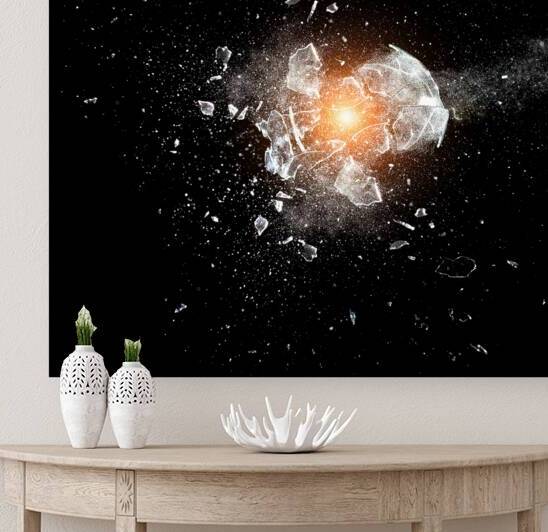 glass  explosion by Gualtiero Boffi