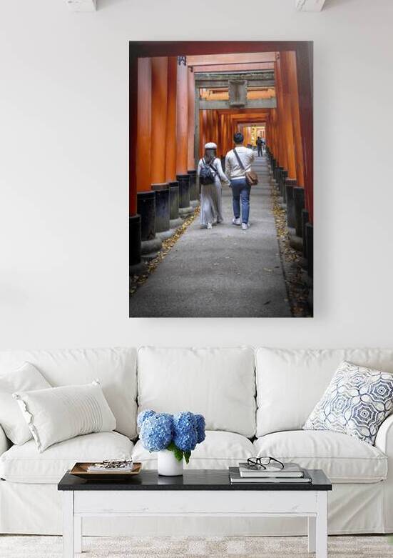 fushimi inari shrine in kyoto japan by Gualtiero Boffi