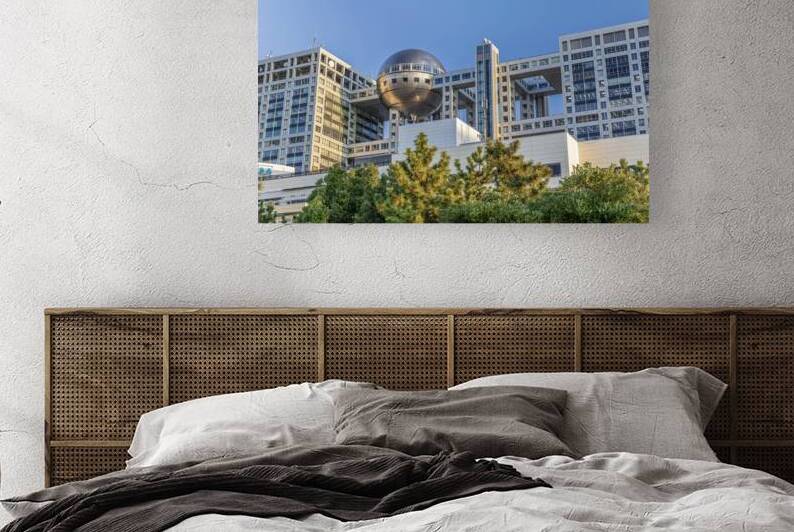 Fuji tv building in odaiba tokyo by Gualtiero Boffi