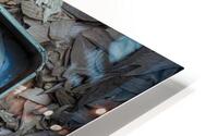 metal box containing human bones HD Metal print