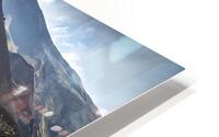 route on Mount Etna volcano HD Metal print