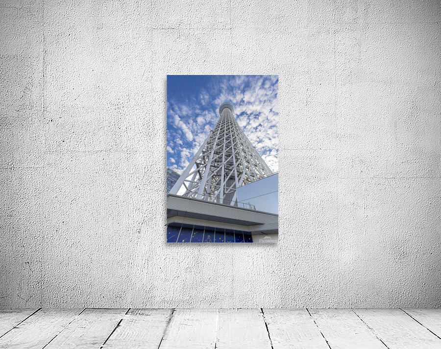 Tokyo Sky Tree bottom view  Wall Preview