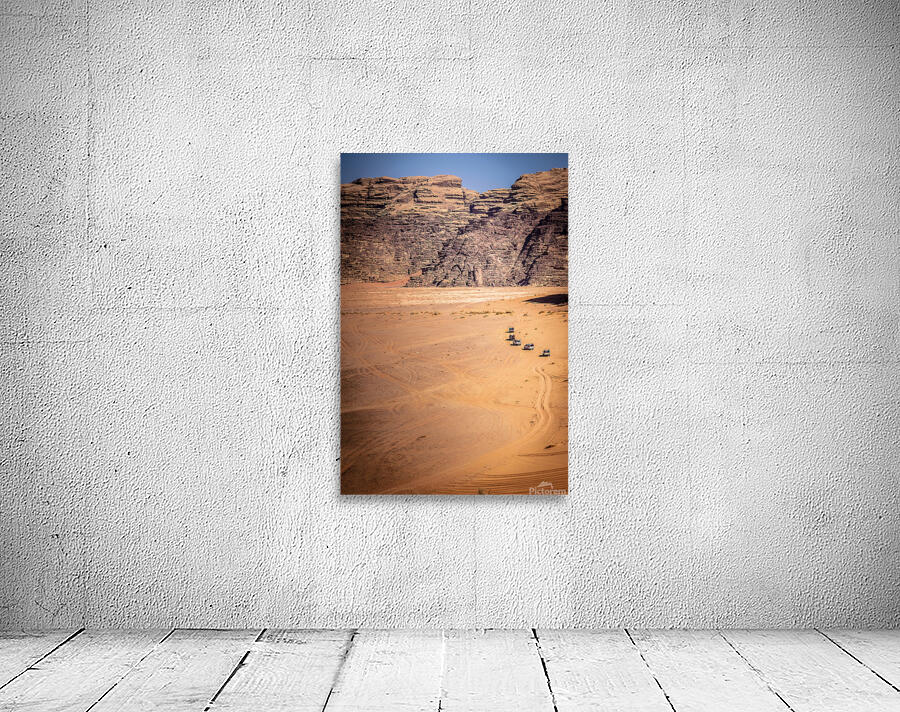 view of the wadi rum desert  Wall Preview