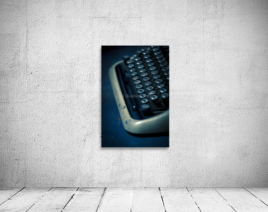 old typewriter background  Wall Preview