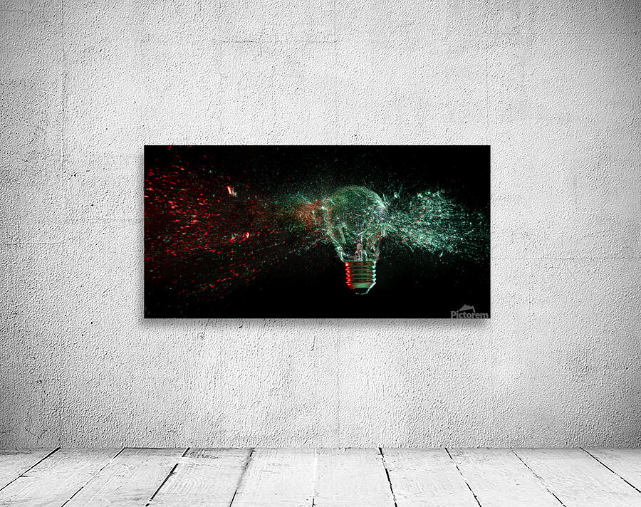 light bulb shattering  Wall Preview