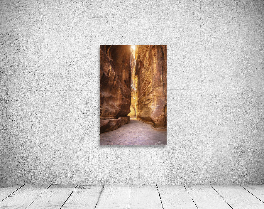 canyon road to the treasure of petra Wall Preview