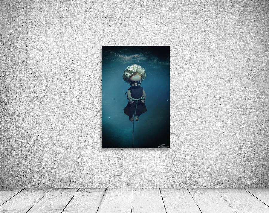 bound doll underwater Wall Preview