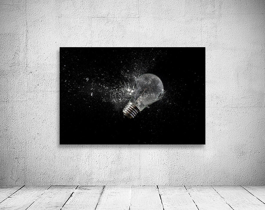 light bulb shattering  Wall Preview