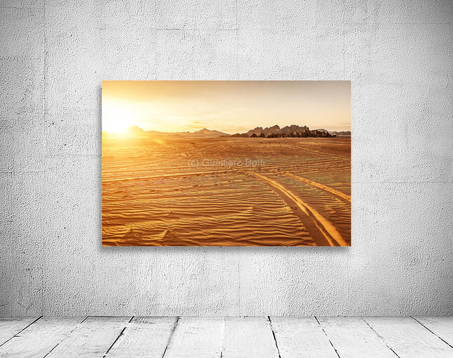 wadi rum landscape Wall Preview