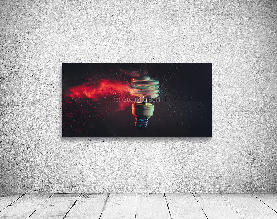 low-consumption light bulb shot  Wall Preview
