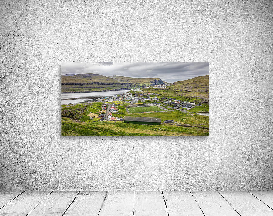 town in faroe Wall Preview