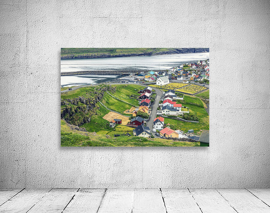 town in faroe Wall Preview