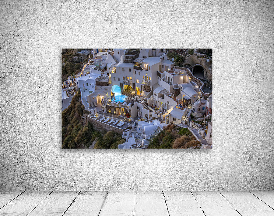 oia santorini greece Wall Preview
