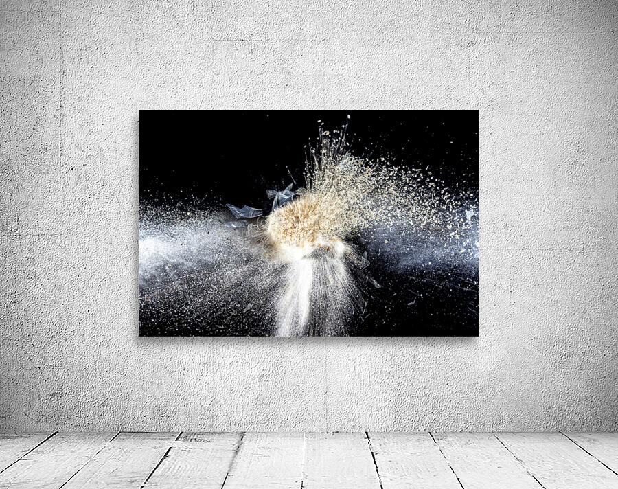 real explosion background Wall Preview