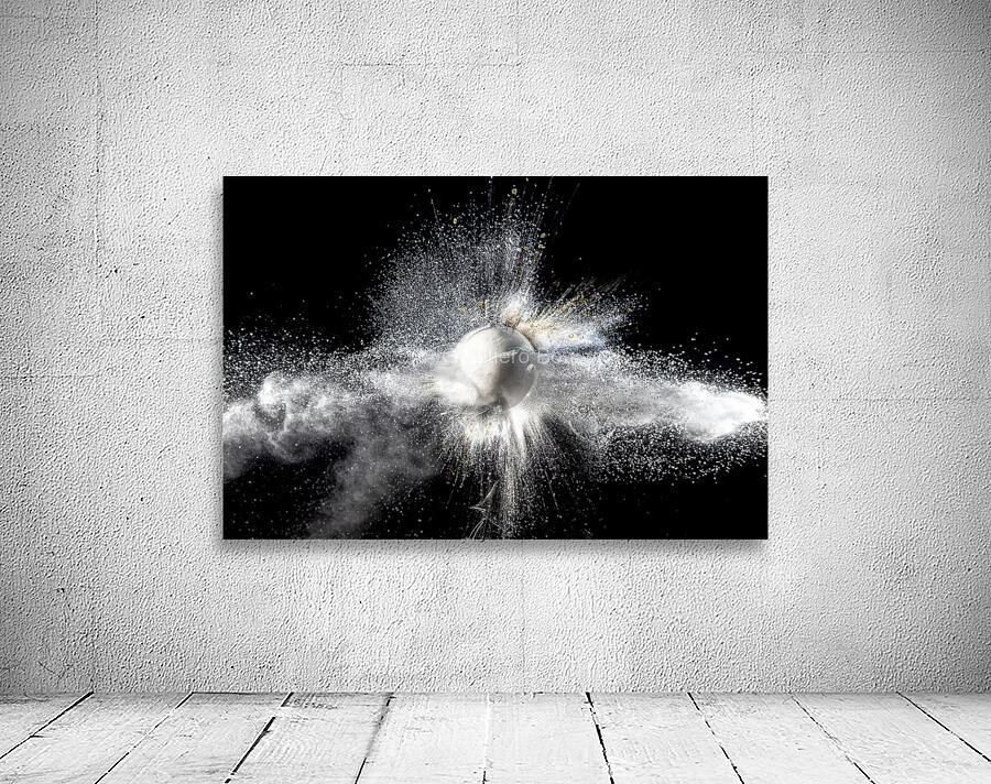 real explosion background Wall Preview