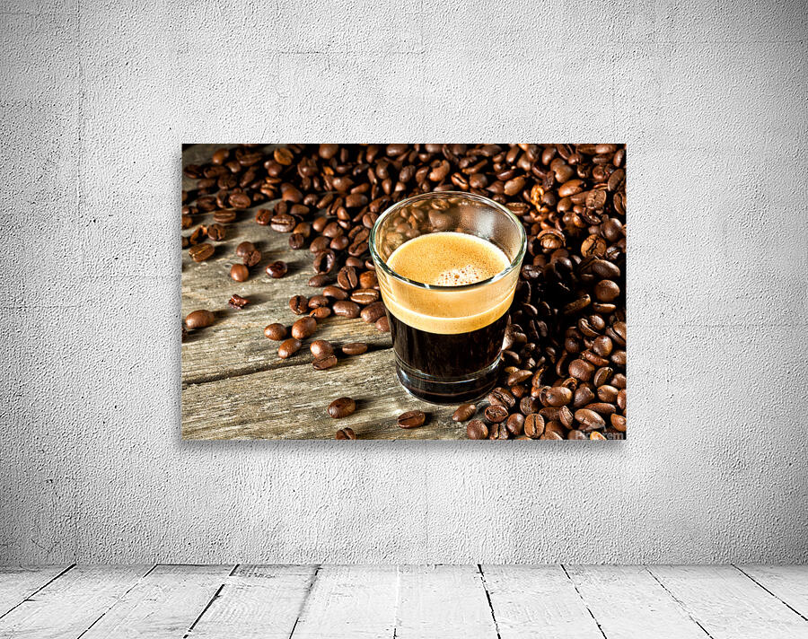 espresso and coffee grain Wall Preview