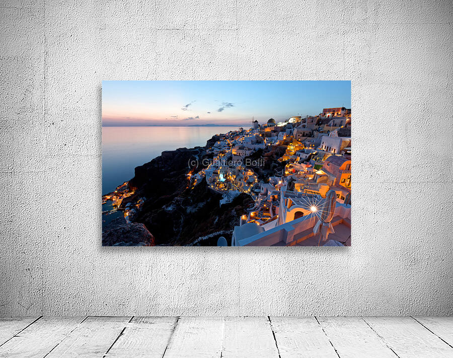 oia night view Wall Preview
