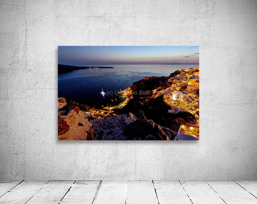 oia harbour Wall Preview
