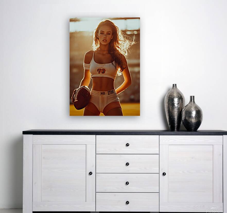 Athletic Pin up  4 Reproduction