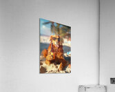 Beer Dog at the Beach 8 Acrylic Print