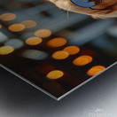 Beer Dog at the Beach 2 Metal print