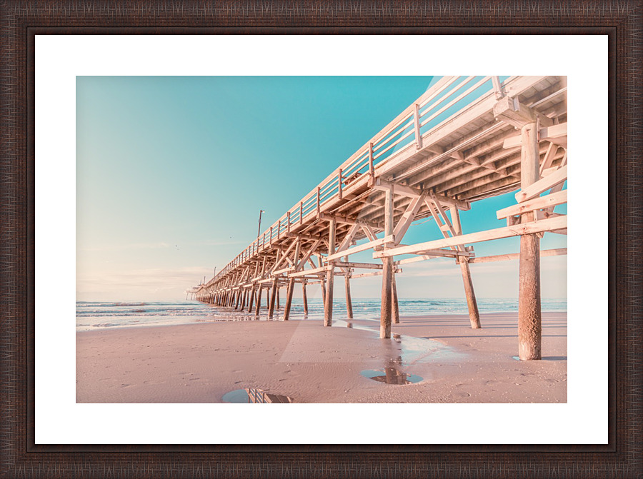CherryGrovePier 5 Picture Frame print