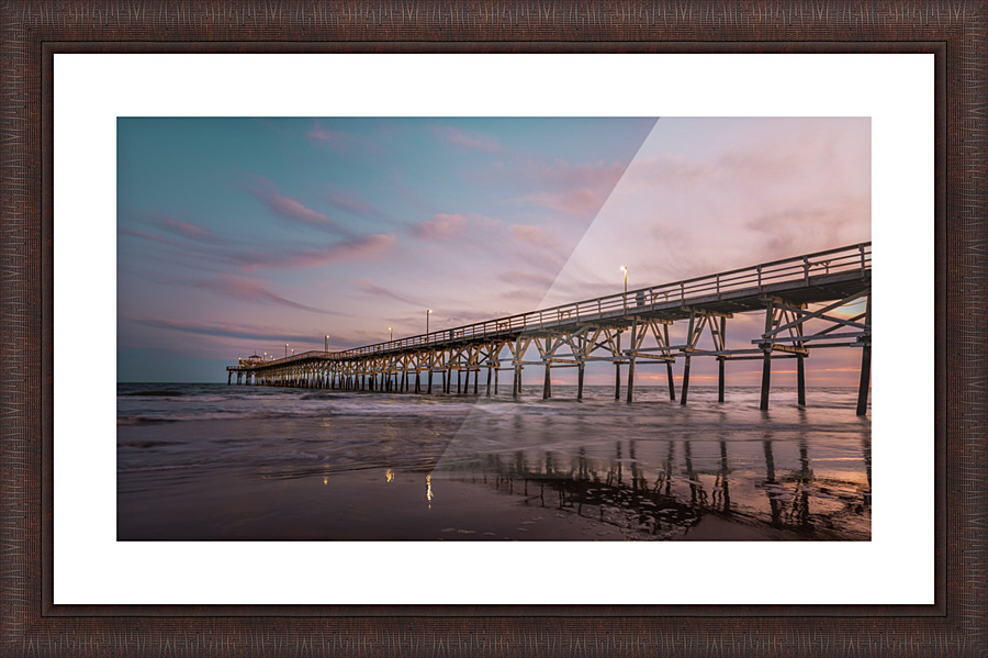 CherryGrovePier 1 Picture Frame print