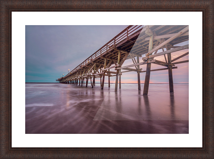 CherryGrovePier 8 Picture Frame print