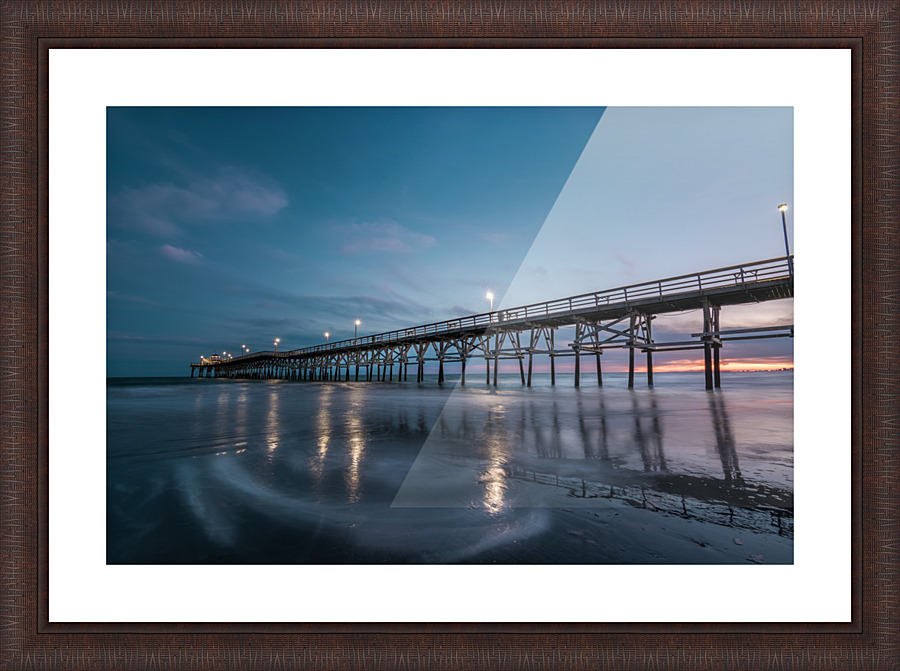 CherryGrovePier 3 Picture Frame print