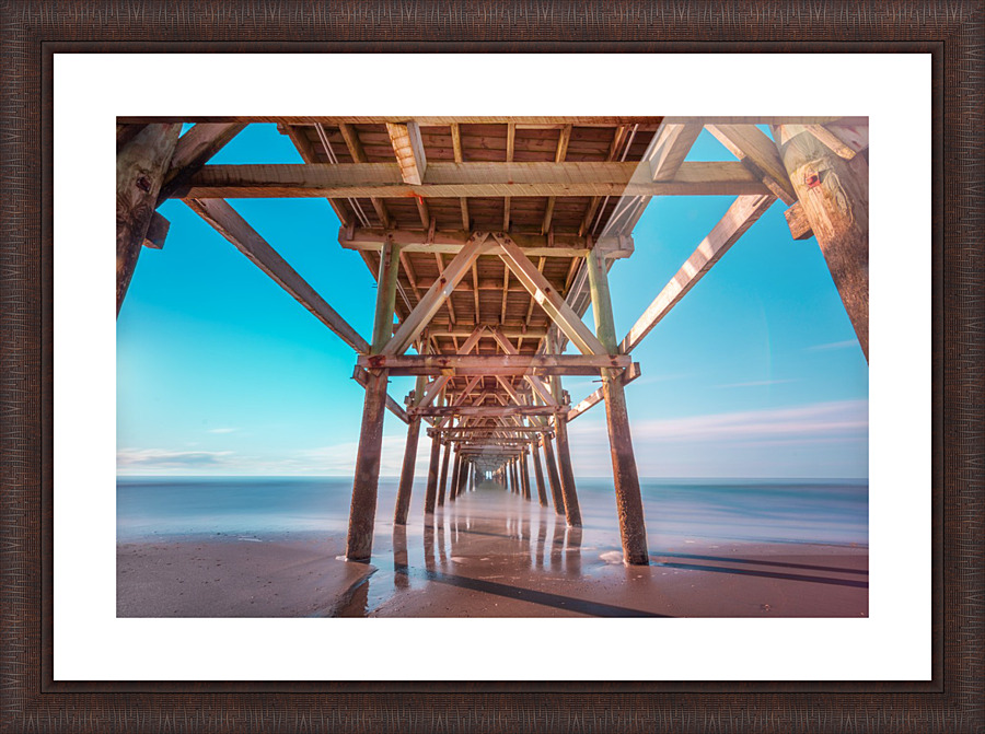 CherryGrovePier 6 Picture Frame print
